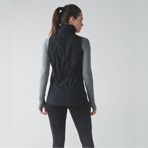 Lululemon go the distance vest black ,Size 2.